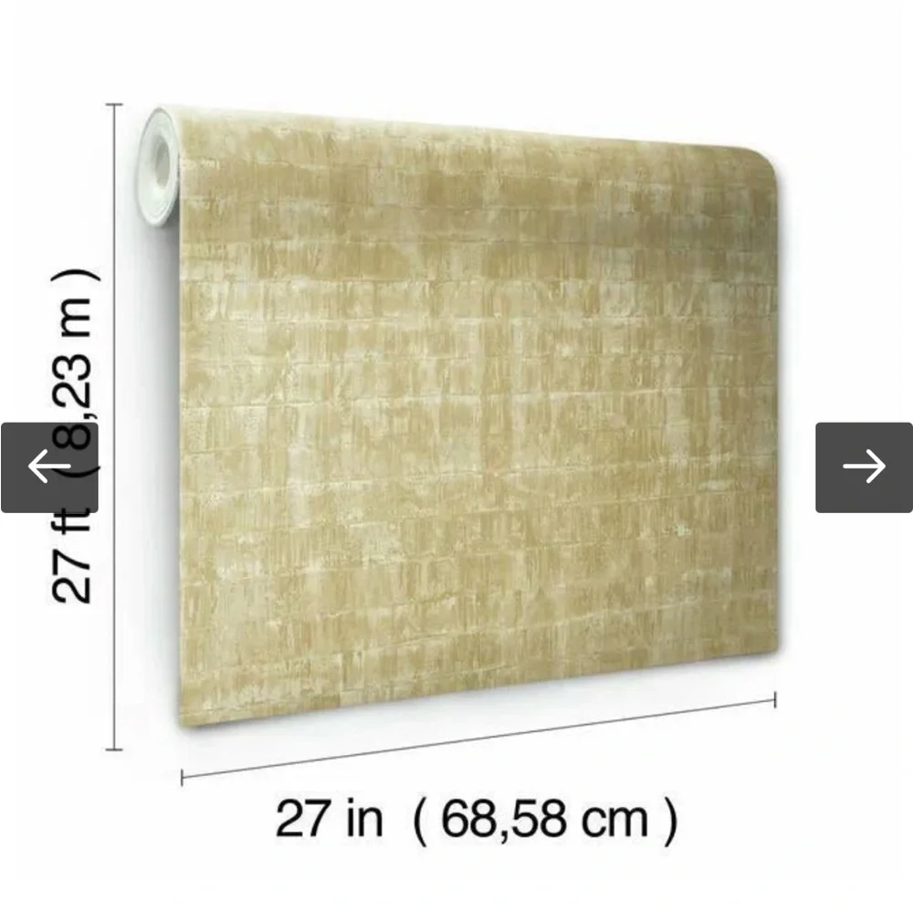 Ronald Redding Classics 24 karat gold Liquid Metal Gold Wallpaper KT2131